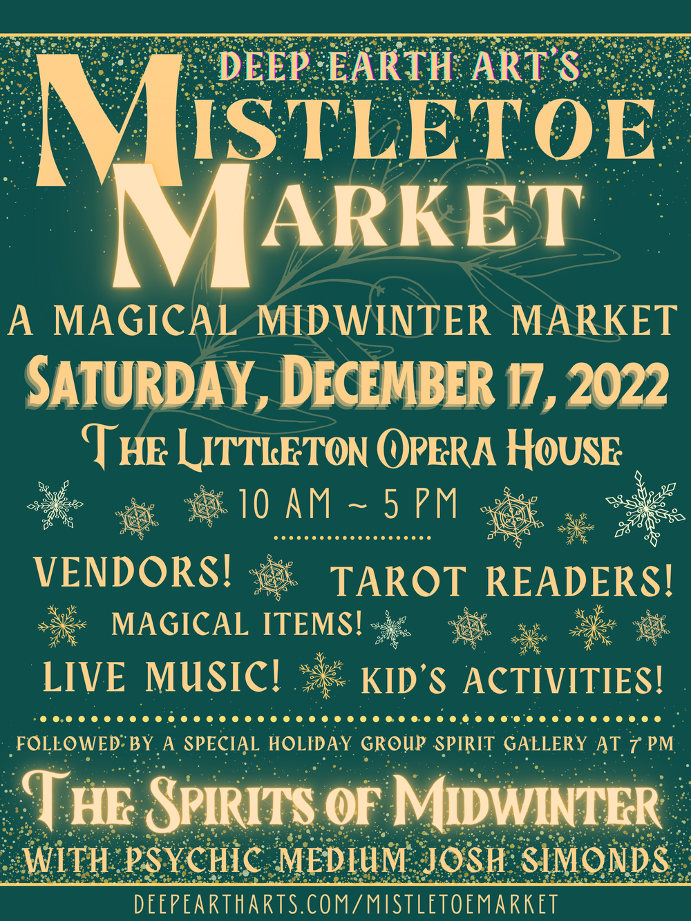 Deep Earth Arts Mistletoe Market